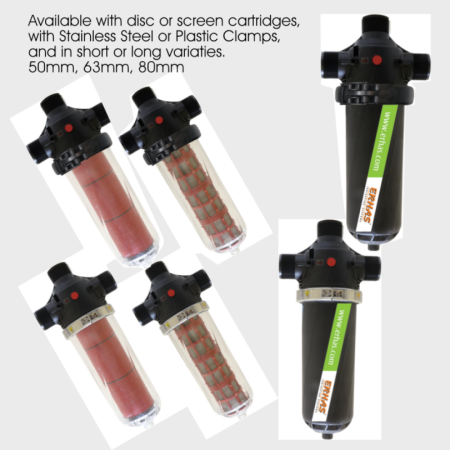 Single Plastic Filter BSPT Irrigation Filters